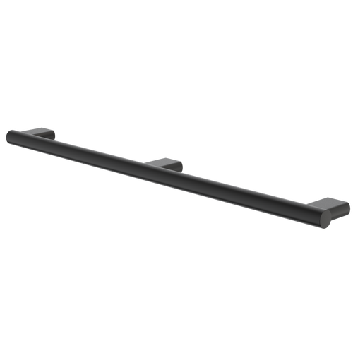Opal Support Rail 800mm Straight Matte Black [288710]
