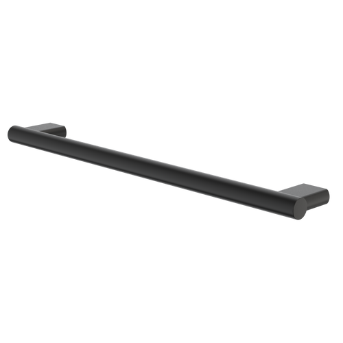 Opal Support Rail 600mm Straight Matte Black [288723]