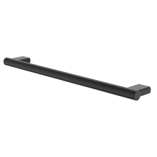 Opal Support Rail 600mm Straight Matte Black [288723]