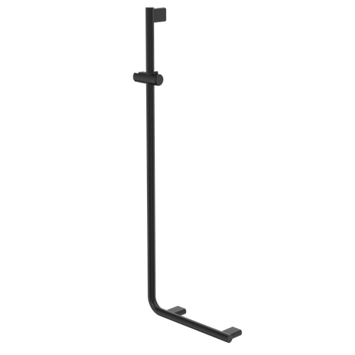 Opal Support Shower Rail 90 Degree Matte Black [288749]