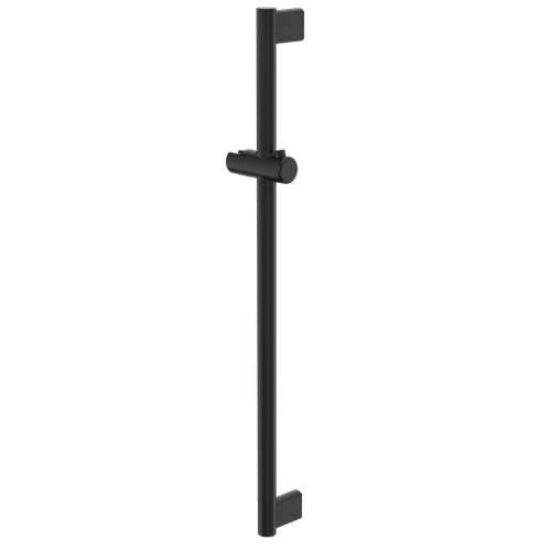 Opal Support Shower Rail Straight 900mm Matte Black [288706]