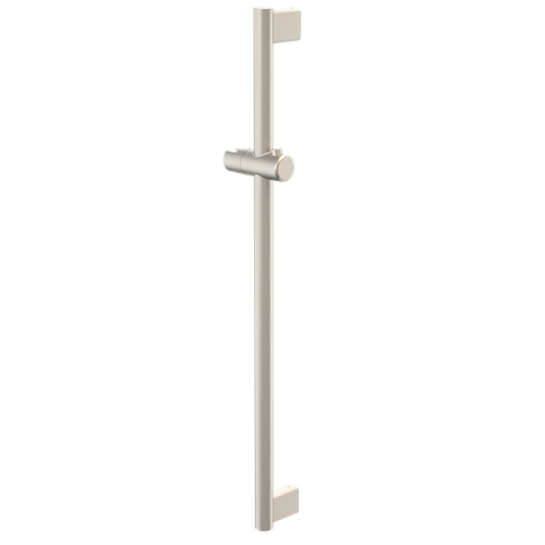 Opal Support Shower Rail Straight 900mm Brushed Nickel [288747]