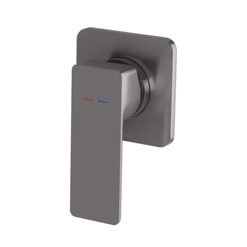 Gloss MKII Wall Bath or Shower Mixer Brushed Carbon [288868]