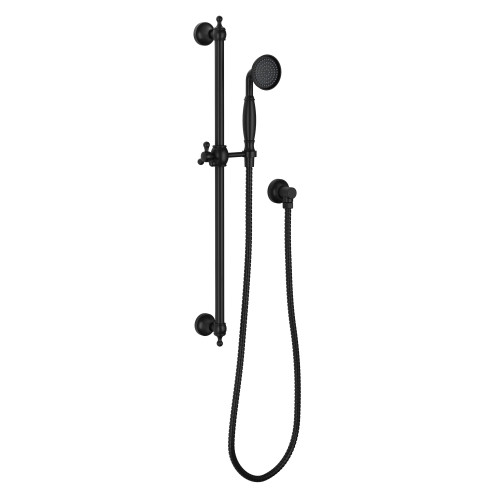 Cromford Hand Shower on Rail 4Star Matte Black [288897]