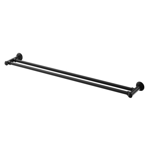 Cromford Towel Rail Double 800mm Matte Black [288831]