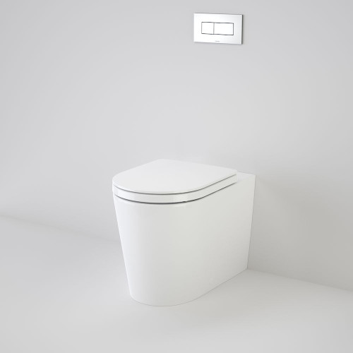 Liano Back-to-Wall Faced Invisi Series II® Toilet Suite Soft Close White 4Star [133489]