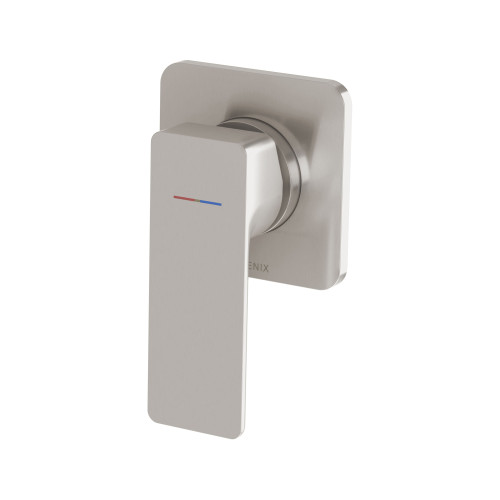 Gloss MKII Wall Bath or Shower Mixer Brushed Nickel [288867]