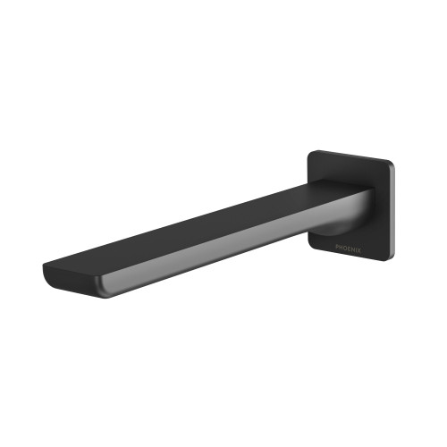 Gloss MKII Wall Bath Outlet 200mm Matte Black [288783]