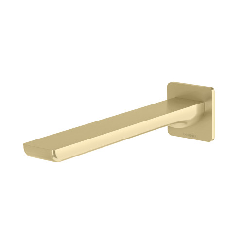 Gloss MKII Wall Bath Outlet 200mm Brushed Gold [288785]