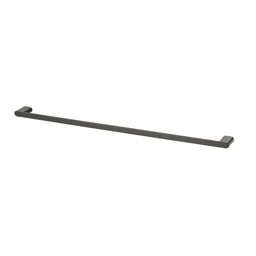 Madrid Towel Rail Single 800mm Gunmetal [203417]