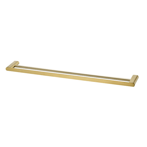 Madrid Towel Rail Double 800mm Classic Gold [203447]