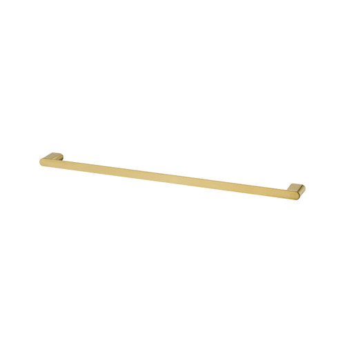 Madrid Towel Rail Single 650mm Classic Gold [203448]