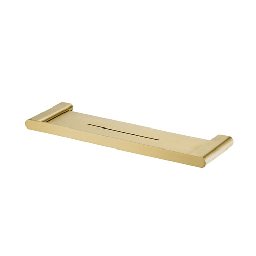 Madrid Metal Shower Shelf Classic Gold [203450]
