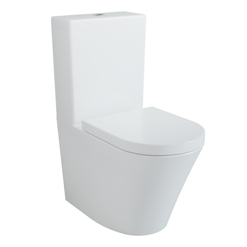 Essentials Back To Wall Rimless Suite White [275309]