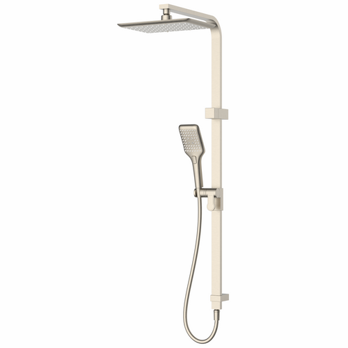 Sigma Dual Shower Square with 3 Function Hand Held Brushed Nickel [286411]