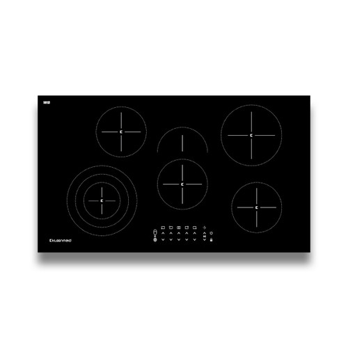 90cm Ceramic Cooktop Black [285758]