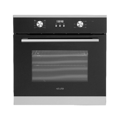 60cm Multifunction Electric Oven Black/Stainless Steel [180064]