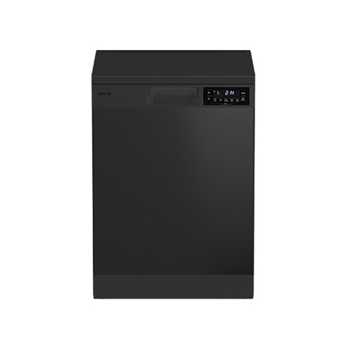 60cm Freestanding 14 Place 8 Cycle Dishwasher Black [286553]