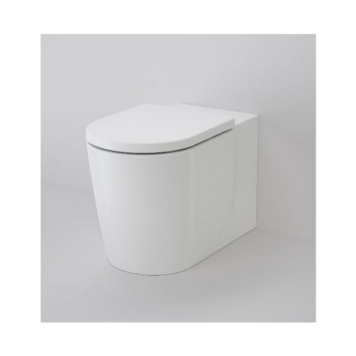 Elvire Cleanflush® Wall Faced Pan White + Unior Bottom Inlettal Connector White 4Star [200704]