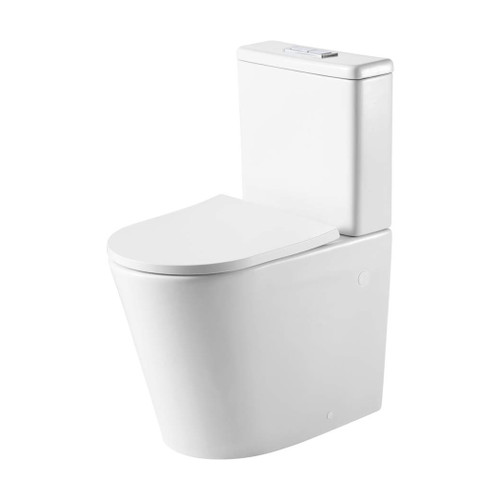 Vienna Short Projection Comfort Height Toilet Suite [285821]