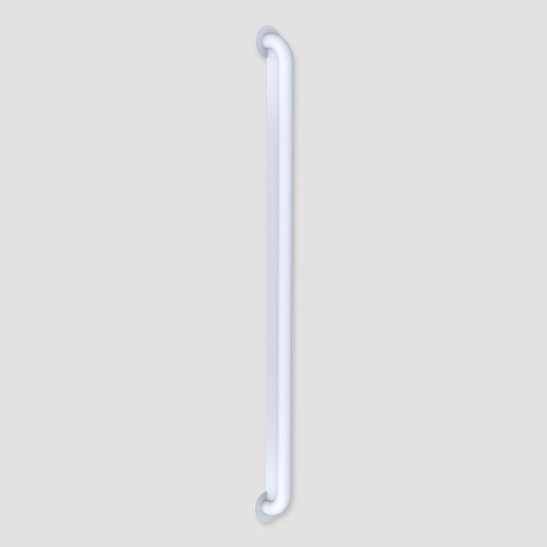 Grab Rail Anti Ligature Vertigal 1200mm Antimicrobial White [287417]
