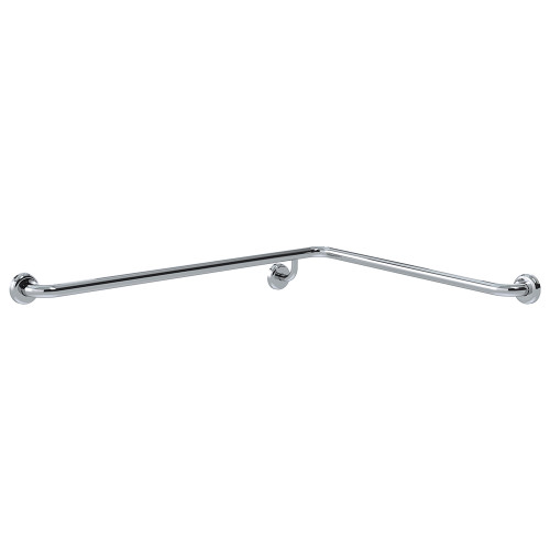 Grab Rail Clam Flange Corner 760mm x 1000mm Polish Supreme Right Hand [287439]