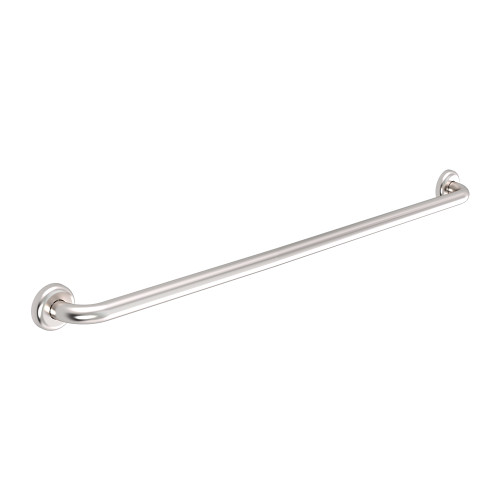 Grab Rail Clam Flange Straight 900mm Brushed Stainless [287672]