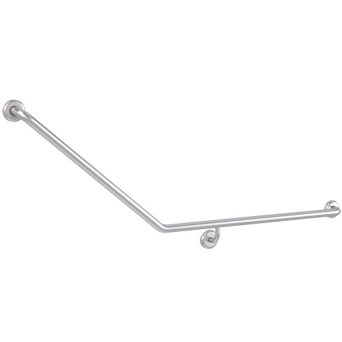 Grab Rail Bariatric 870mm x 700mm Brushed Stainless Right Hand [288129]