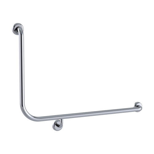 Grab Rail Bariatric 960mm x 600mm Polish Stainless Steel Right Hand [288193]