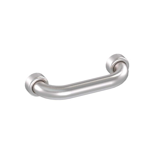 Grab Rail Hygenic Seal Straight  200mm Brushed Stainless [288010]