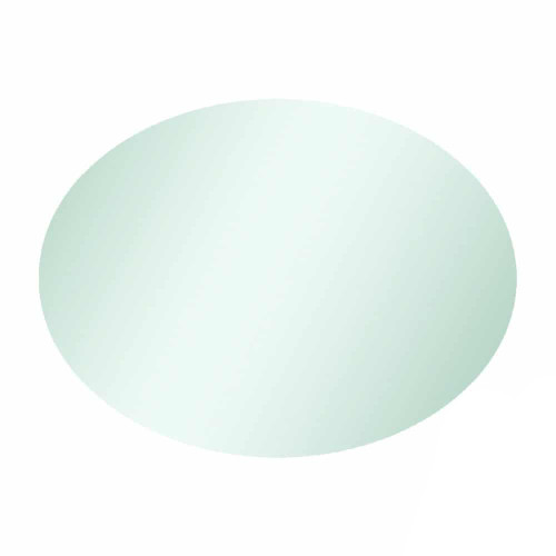 Cody Polished Edge Oval Mirror - 600x800mm with Hangers [277858]