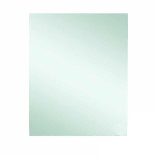 Jackson Rectangle Polished Edge Mirror - 600x750mm Glue-to-Wall and Demister [277823]