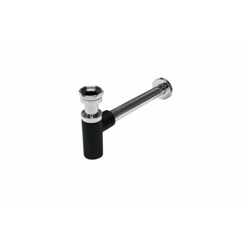 Subway Bottle Trap 40mm Matte Black/Chrome [155093]