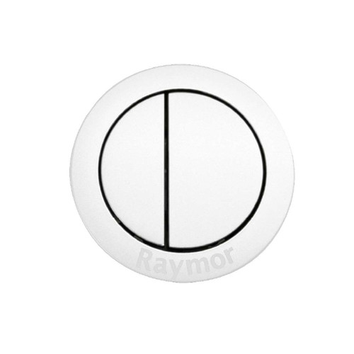 Cistern Dual Flush Button Gloss White [290625]
