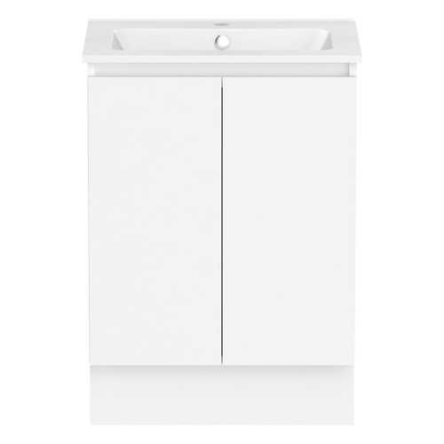 Ascot Floor or Wall Mount Vanity 610mm Polar White [294558]