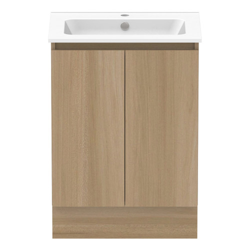 Ascot Floor or Wall Mount Vanity 610mm Plantation Ash [294560]