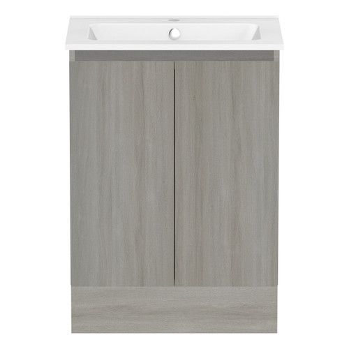 Ascot Floor or Wall Mount Vanity 610mm Palomera Oak [294567]