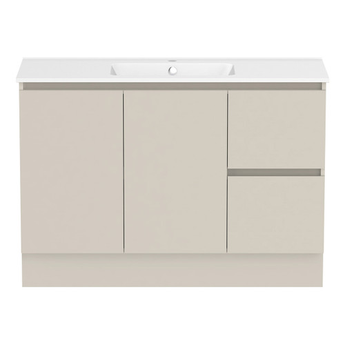 Ascot Floor or Wall Mount Vanity 1200mm 2 Drawer RH 2 Door Amaro [294574]