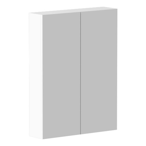 Ascot Mirror Cabinet 600mm Polar White Matte [294515]
