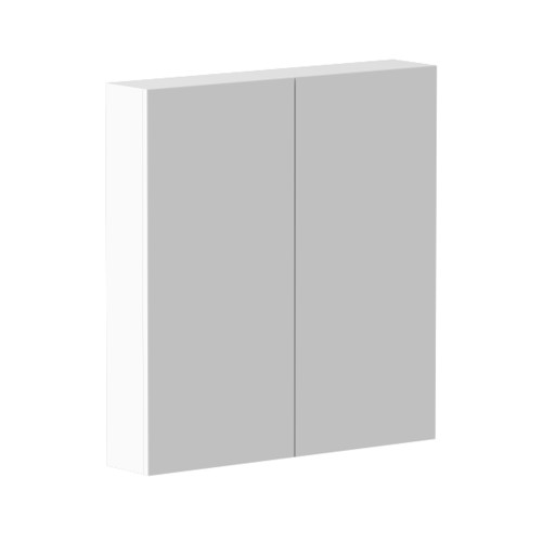 Ascot Mirror Cabinet 750mm Polar White Gloss [294538]