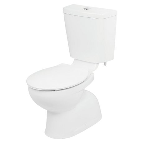 Venecia Connector Toilet Suite Bottom Inlet SNV Soft Close Seat White 4Star [134497]