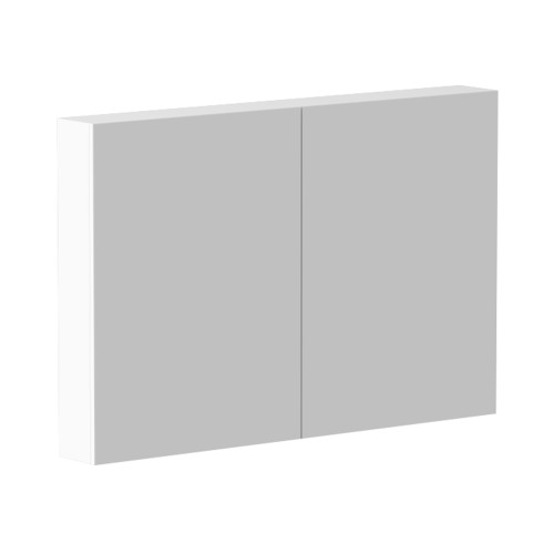 Ascot Mirror Cabinet 1200mm Polar White Gloss [294546]