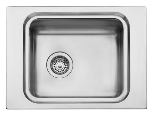 Topmount Single Bowl Care Sink No Tap Hole Stainless Steel [293911]