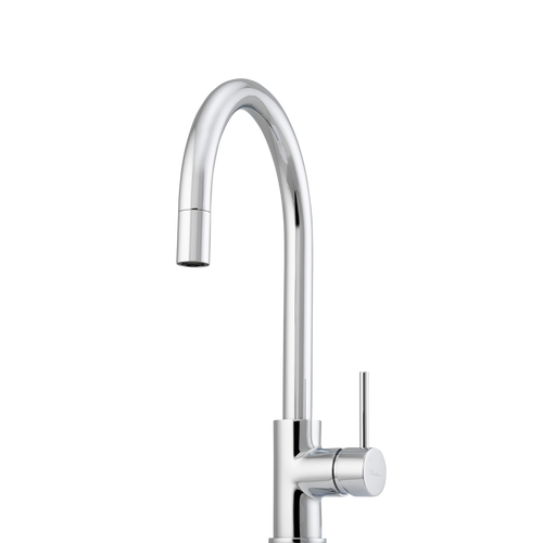 Venice Pull-Out Gooseneck Mixer Chrome [293902]