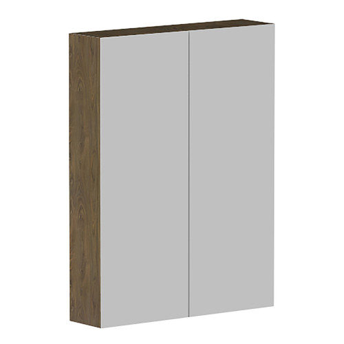 Ascot Mirror Cabinet 600mm Natural Walnut [294523]