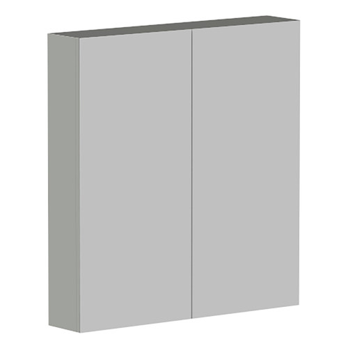 Ascot Mirror Cabinet 750mm Grey Nouveau [294524]