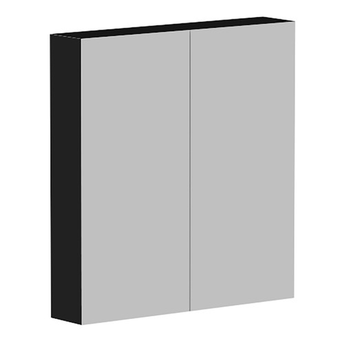 Ascot Mirror Cabinet 750mm Black [294526]