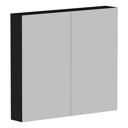 Ascot Mirror Cabinet 900mm Black [294545]