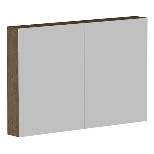 Ascot Mirror Cabinet 1200mm Natural Walnut [294541]