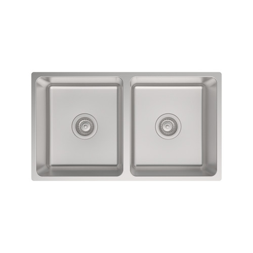 Projix Double Bowl Universal Mount Sink Stainless Steel [290610]